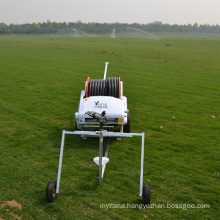 Manual pulling hose reel irrigation